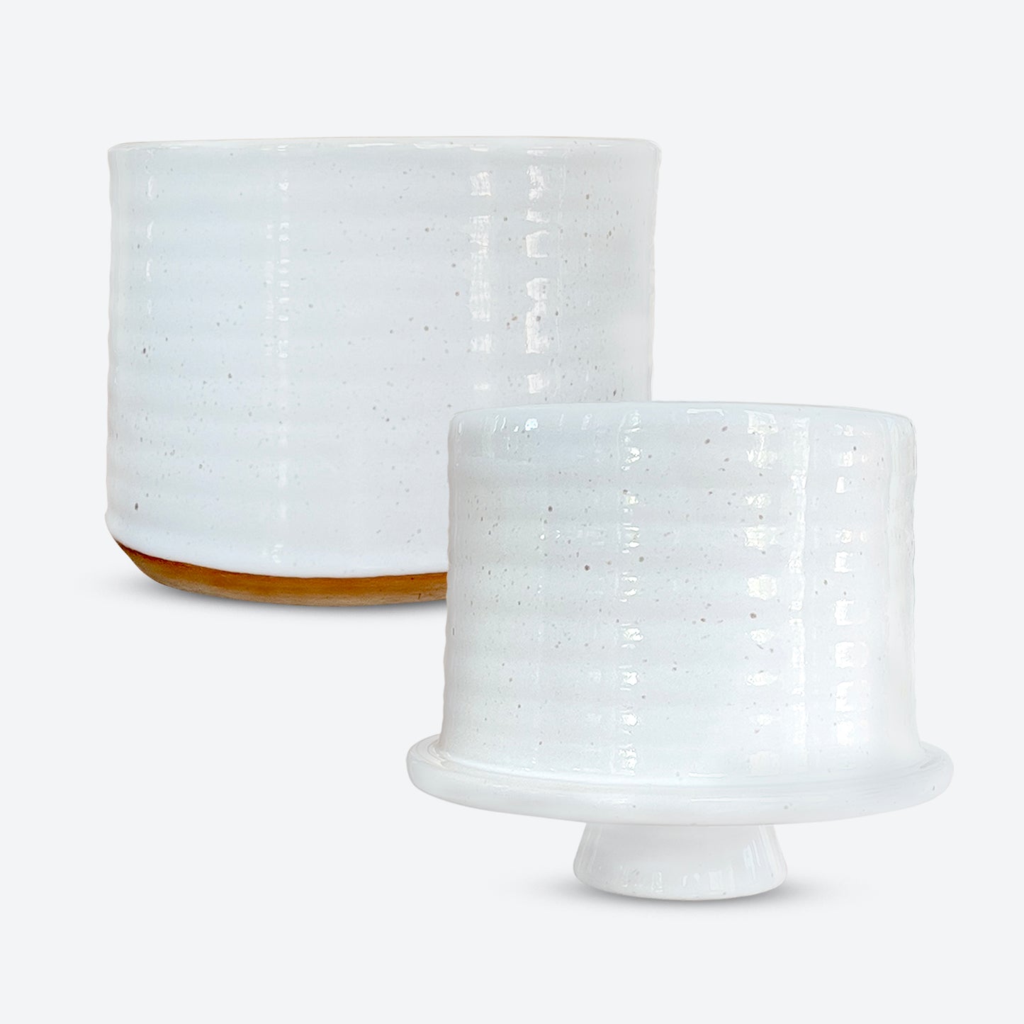 Farmhouse-Style French Butter Crock – Keeps Butter Soft & Spreadable